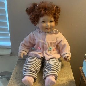 Duck House Heirlooms Porcelain Doll